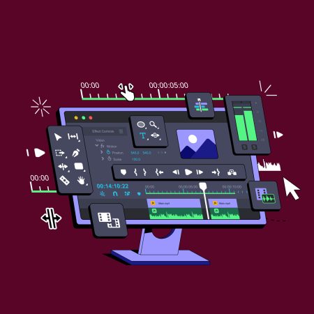 فيديو موشن جرافيك ٦٠ ث + voice over
